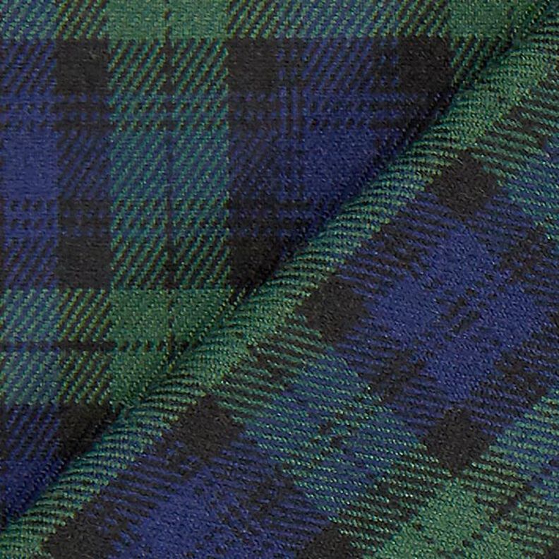 Skotskternet Stretch – marineblå/grøn,  image number 3