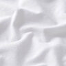 Jersey bomulds-hør-miks ensfarvet – hvid,  thumbnail number 2