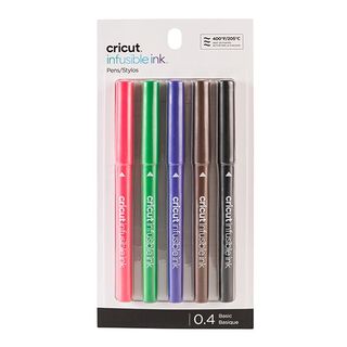 Cricut Infusible Ink penne Basic [0,4 mm|5 Styk], 