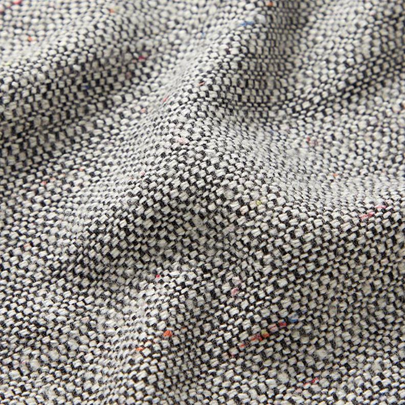Tweed uldblanding salt & peber – grå,  image number 2
