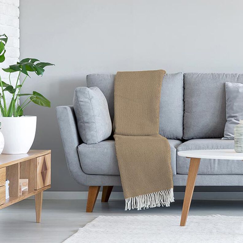 Vaffelpiqué – beige,  image number 7