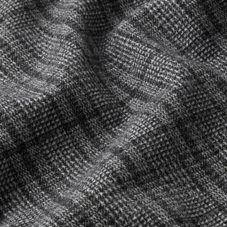 Frakkestrik skotskternet – lysegrå/antracit,  image number 2