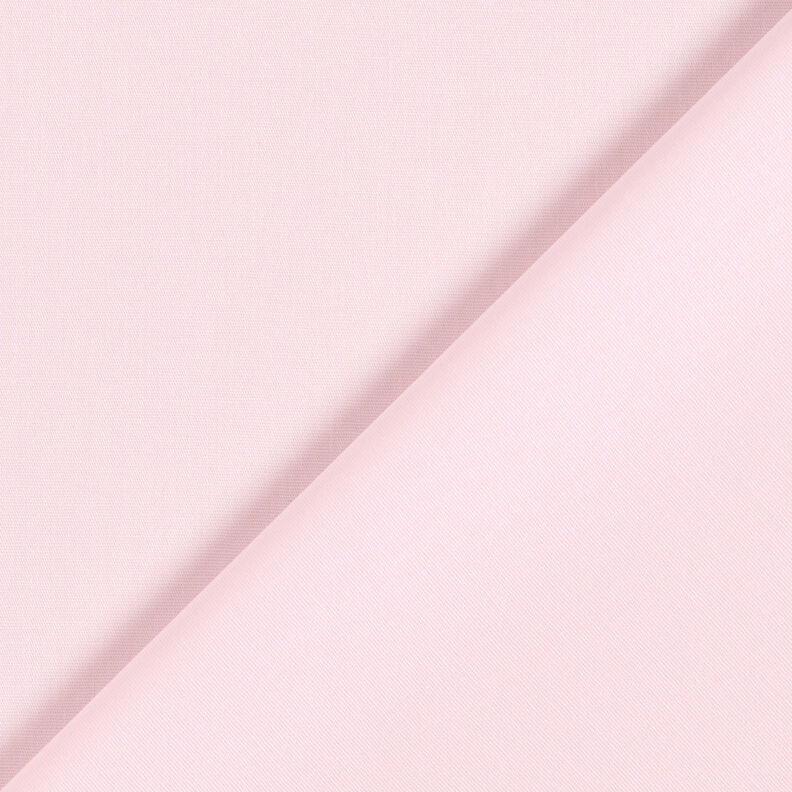 Poplin Stretch Ensfarvet – lys rosa,  image number 3