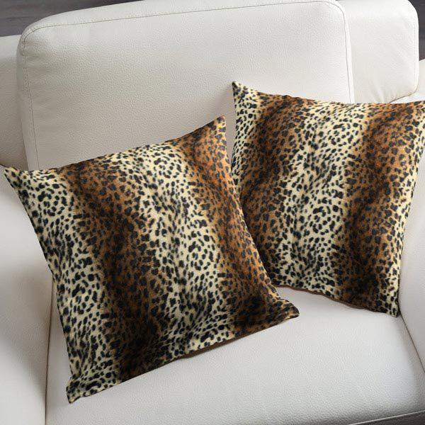 Kunstpels leopard – beige,  image number 5