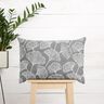 Dekorationsstof Jacquard stor ginkgo – granit/elfenben,  thumbnail number 7