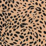 Romanit jersey leopardprint – mocca/sort,  thumbnail number 1