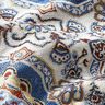 Dekorationsstof Gobelin orientalsk mandala – blå/elfenben,  thumbnail number 2