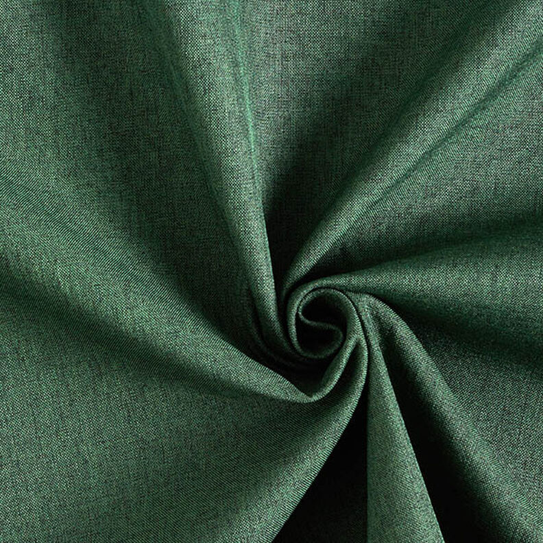 Polsterstof Meleret ensfarvet – mørkegrøn,  image number 1