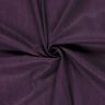 Denim-bomuldsblanding, melange – aubergine,  thumbnail number 1