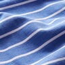 Viskose-stretch med glitterstriber – blå/hvid,  thumbnail number 2