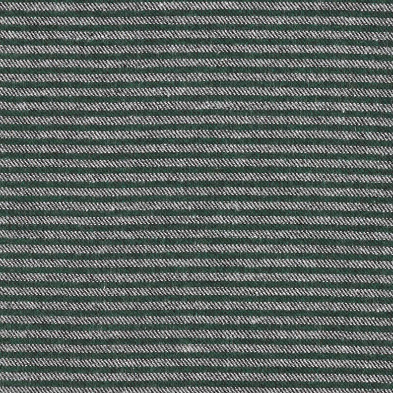 Buksestof striber – mørkegrøn/grå,  image number 1