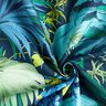 Halvpanama Indretningsstof Polinesia – blå/grøn,  thumbnail number 2