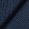 Musselin/Dobbelt-Crincle stof dobby – marineblå,  thumbnail number 4
