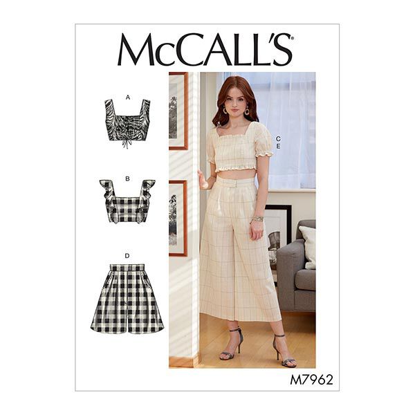 Top/Bukser/Shorts, McCall‘s 7962 | 38-46,  image number 1