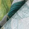 Dekorationsstof Canvas Ficus-blade  – blågran/grå,  thumbnail number 4