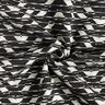 strikjacquard geometrisk mønster – sort/hvid,  thumbnail number 4