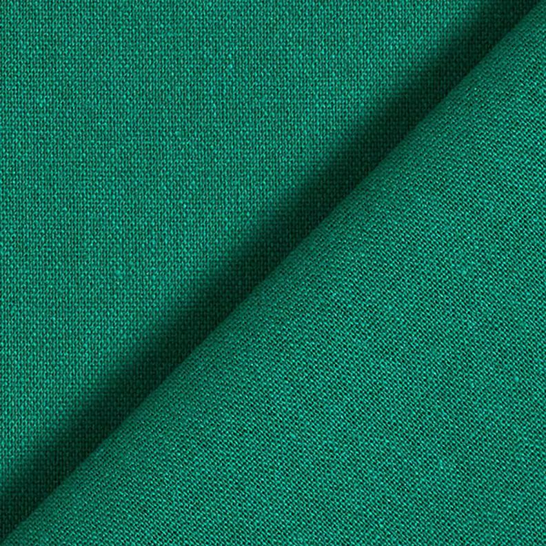 Viskose-hør-miks Ensfarvet – grøn,  image number 3