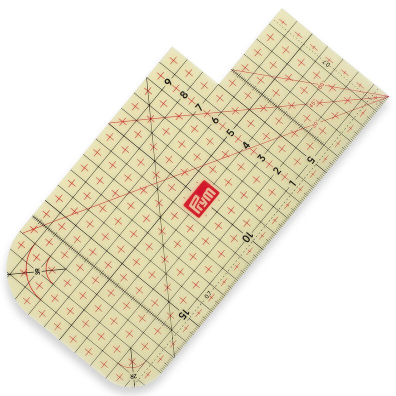 Strygelineal [20 x 10 cm] | Prym – transparent,  image number 2