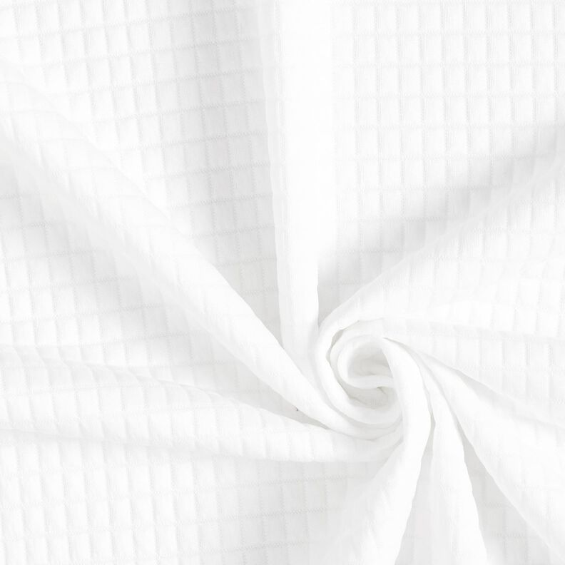 quiltet jersey tern – hvid,  image number 3