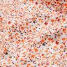 Bomuldsstof Cretonne spredte blomster – rosé/ferskenorange,  thumbnail number 2