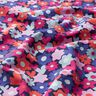 Bomuldsjersey farverige blomster | Poppy Fabrics – natblå,  thumbnail number 2