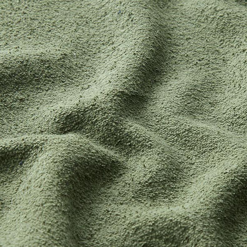 Bomuld Sweat Terry fleece – olivengrøn,  image number 2