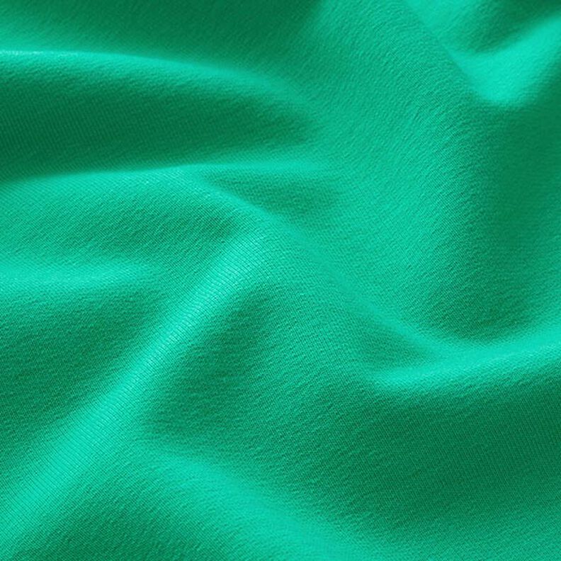 Let bomuldssweat ensfarvet – grøn,  image number 4
