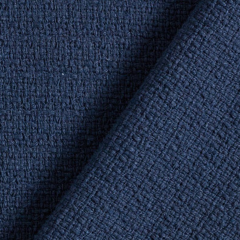 Kostumestof groftv&aelig;vet &ndash; marinebl&aring;,  image number 3