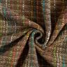 Bouclé schurwolle-blanding kulørte striber og lurex – mellembrun,  thumbnail number 5