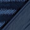 stretchfløjl med prægede bølger – marineblå,  thumbnail number 4