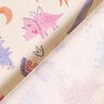 Bomuldspoplin dinosaur prinsesser Digitaltryk – lysebeige,  thumbnail number 4
