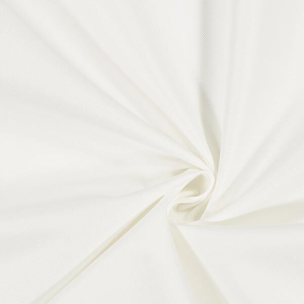 Outdoor stof Panama Ensfarvet – hvid,  image number 1