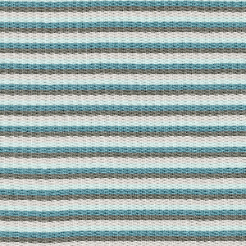 Linning Rørformet stof, striber – isblå/azur,  image number 1