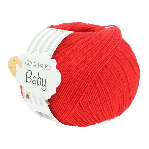 Cool Wool Baby, 50g | Lana Grossa – rød,  image number 1