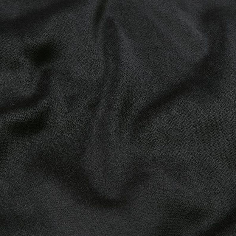 Stretch-fløjl Fincord ensfarvet – sort,  image number 2