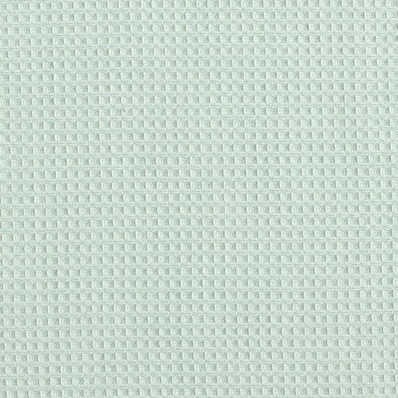 Frottéstof/Vaffelpiqué Ensfarvet – lys mint,  image number 7