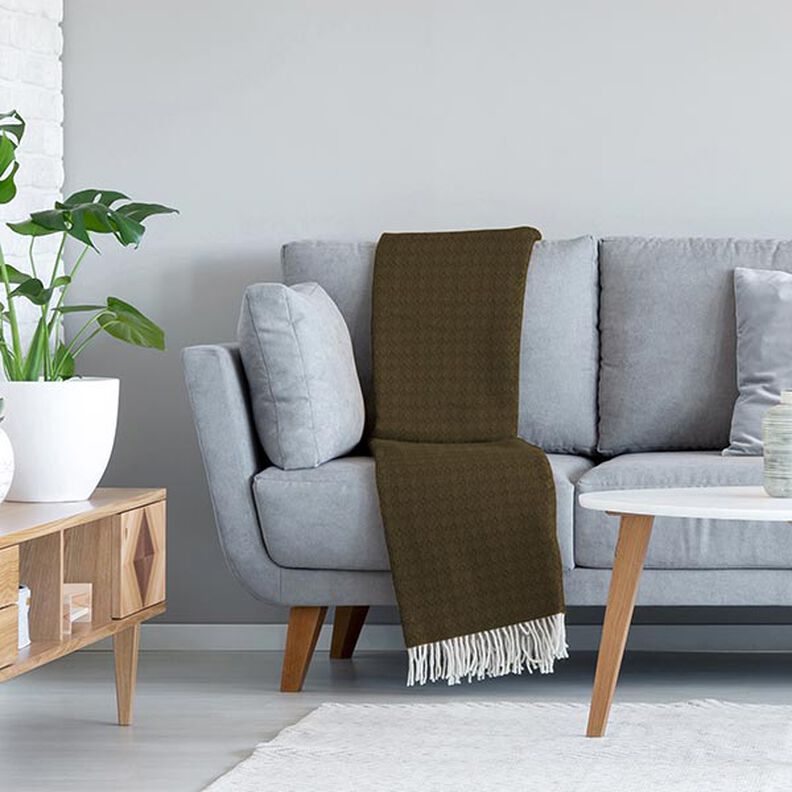 Antipilling fleece – mørk olivengrøn,  image number 5