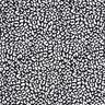 Badetøjsstof Abstrakte leopardpletter – sort-blå/hvid,  thumbnail number 1