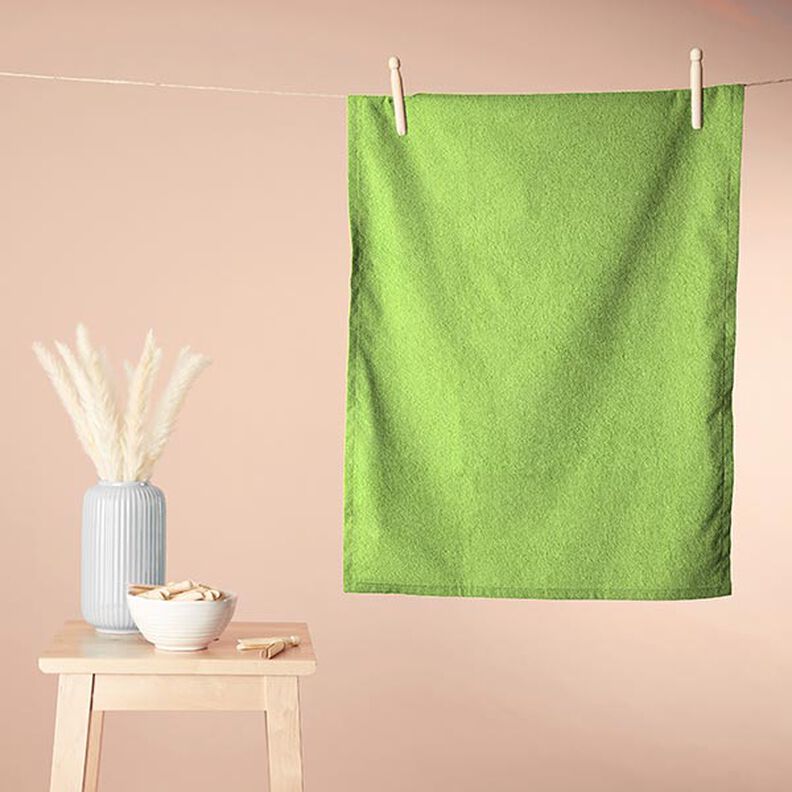 Frottéstof – æblegrøn,  image number 7