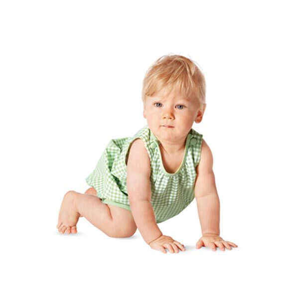 Baby-overall / kjole / shorts, Burda 9462,  image number 4