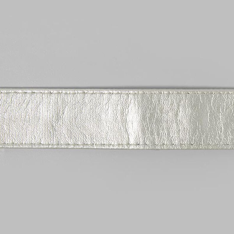 Taskerem kunstigt skind – sølv,  image number 1