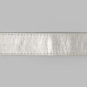 Taskerem kunstigt skind – sølv, 