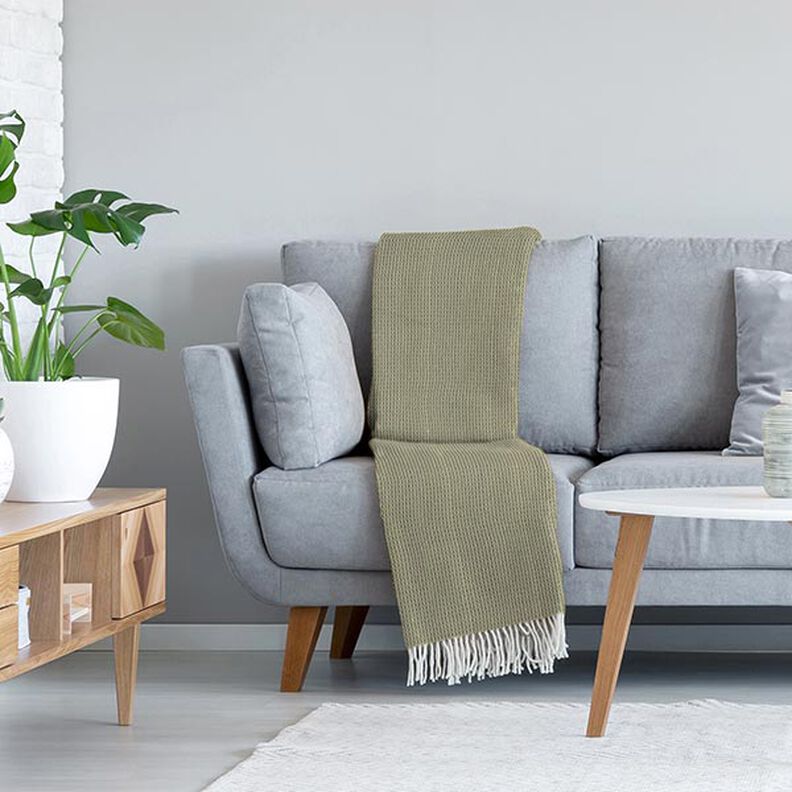 Vaffelpiqué – lys olivengrøn,  image number 7