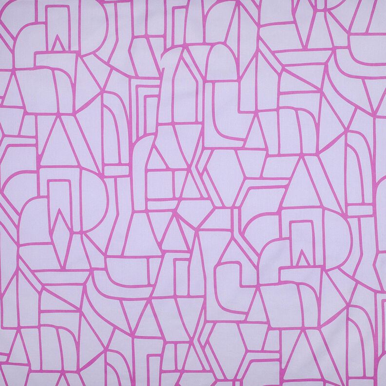 Bomuld voile Town | Nerida Hansen – syren/purpur,  image number 1