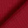 GOTS Trelags bomulds-musselin – karminrød,  thumbnail number 5