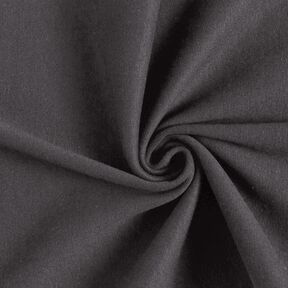Rib stof ensfarvet – stengrå, 