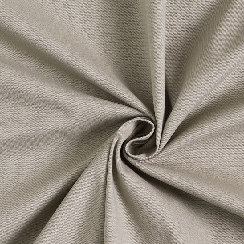 Bomuldskiper Stretch – mørk taupe,  image number 1