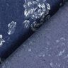Chambray små roser – marineblå/uldhvid,  thumbnail number 4
