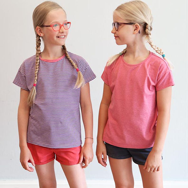 TINA - casual basic skjorte med korte ærmer, Studio Schnittreif | 86 - 152,  image number 2