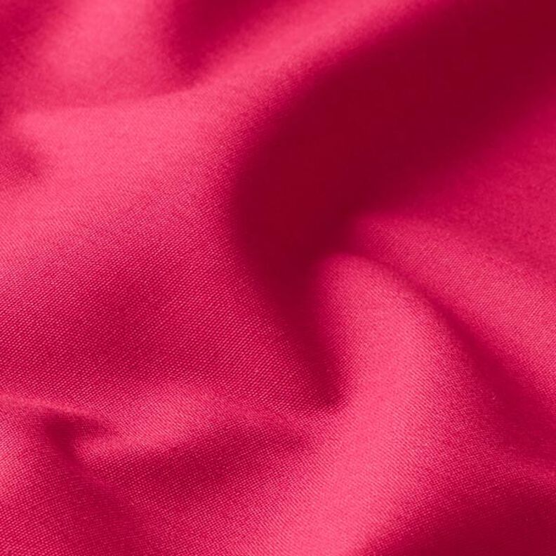 Bomuldspoplin Ensfarvet – pink,  image number 2
